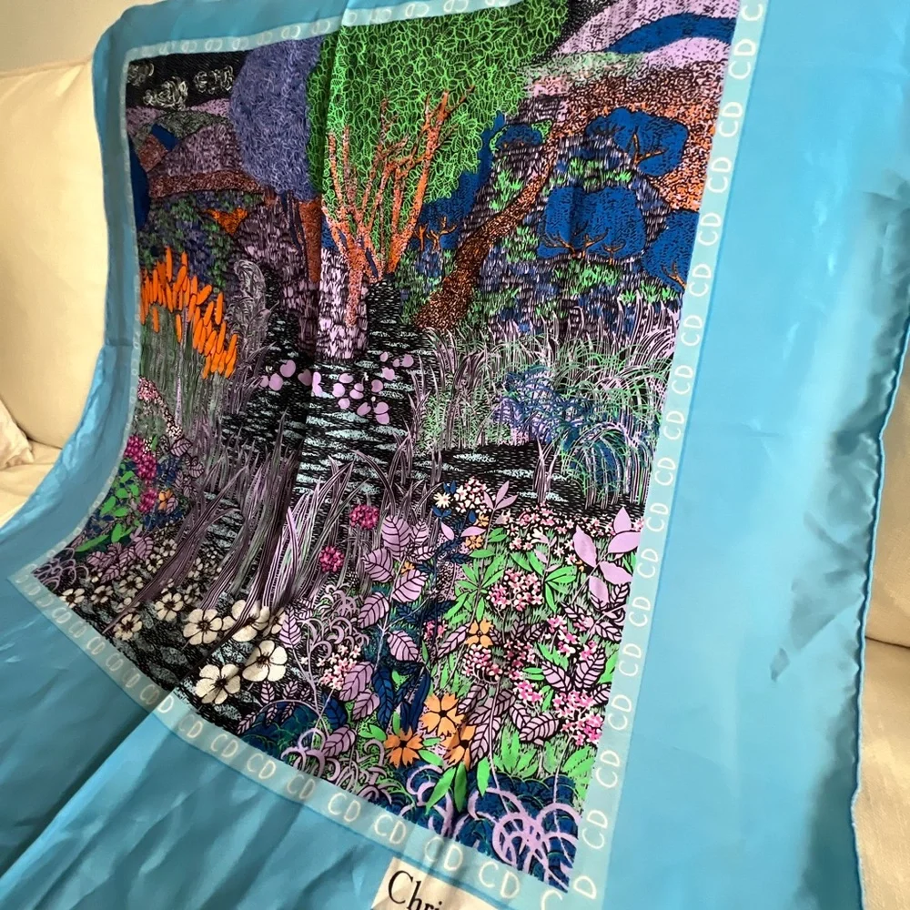 Christian Dior vintage scarf